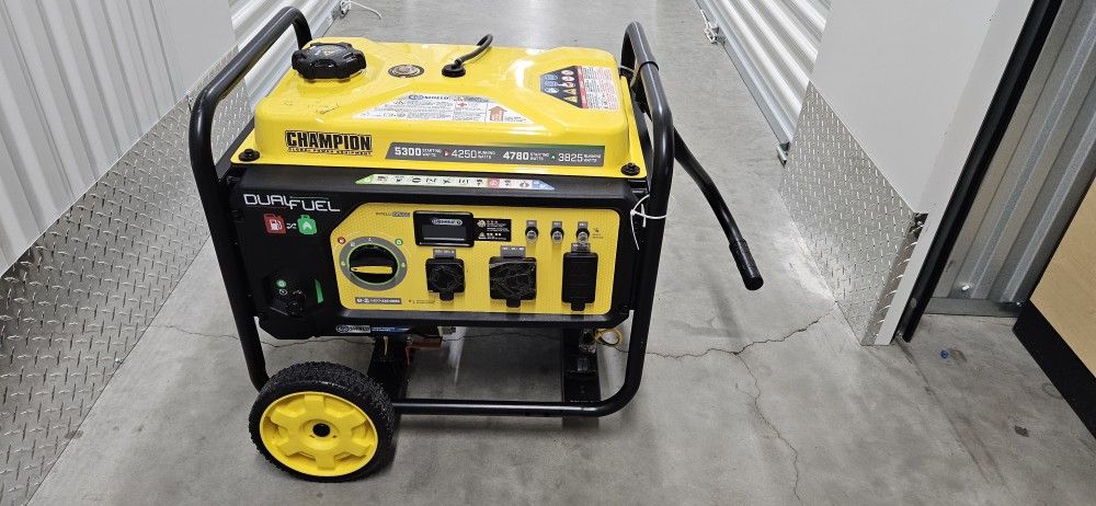 5300w champion generator dual fuel