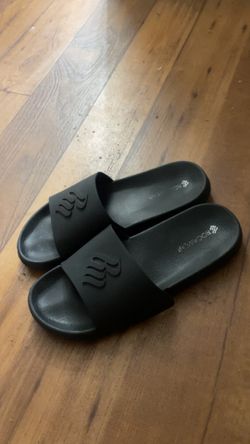 New Black Slides Size 10
