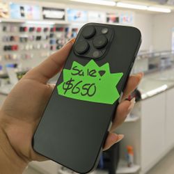 iPhone 16 Pro 256gb AT&T Cricket 