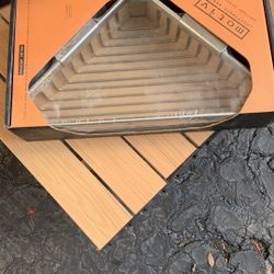 Motiv Ginger Hotelier Toiletry Basket Satin Nickel  