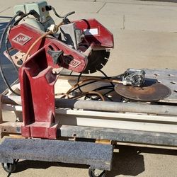 MK Tile Saw And Stand