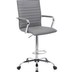 Adjustable Counter stool/Barstool/ Drafting Executive Chair on wheels 26.5"- 35"