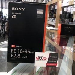 Sony FE  16-35mm F/2.8 G Master II FF 
