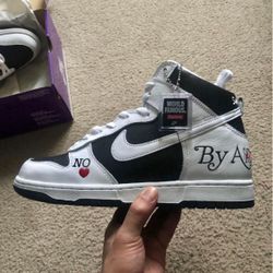 Supreme Nike SB Dunk High By Any Means