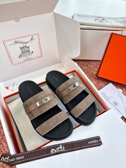 Hermes Men’s Slides With Box 2026 New