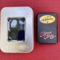 Rare vintage Cheech and Chong lighter in original box. Never been used.
