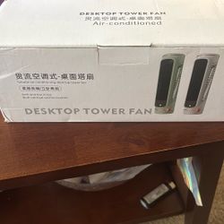 Desktop Tower Fan For Laptops And Desktops 