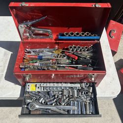 Craftsman Tool Box With Tools in it