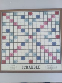 Scrabble Board Game Board