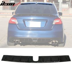Fits 2015-2021 Subaru WRX STI 12-16 Impreza Gloss Black Rear Window Roof Spoiler Wing