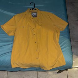 TallWoods premium lifestyle apparel button up Shirt Size Large