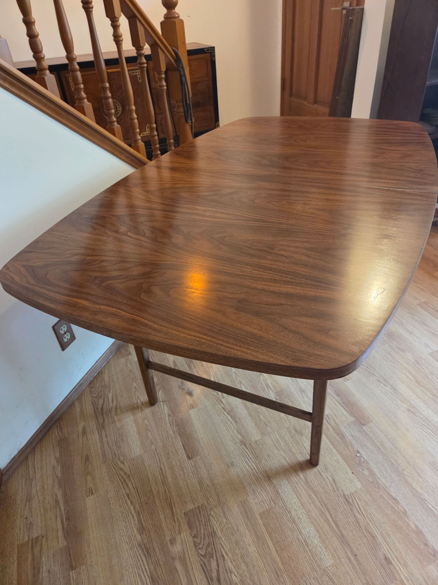 Mid Century Walnut Dining Table by Foster McDavid