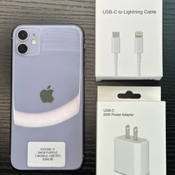 iPhone 11 64GB Purple T-MOBILE / METRO