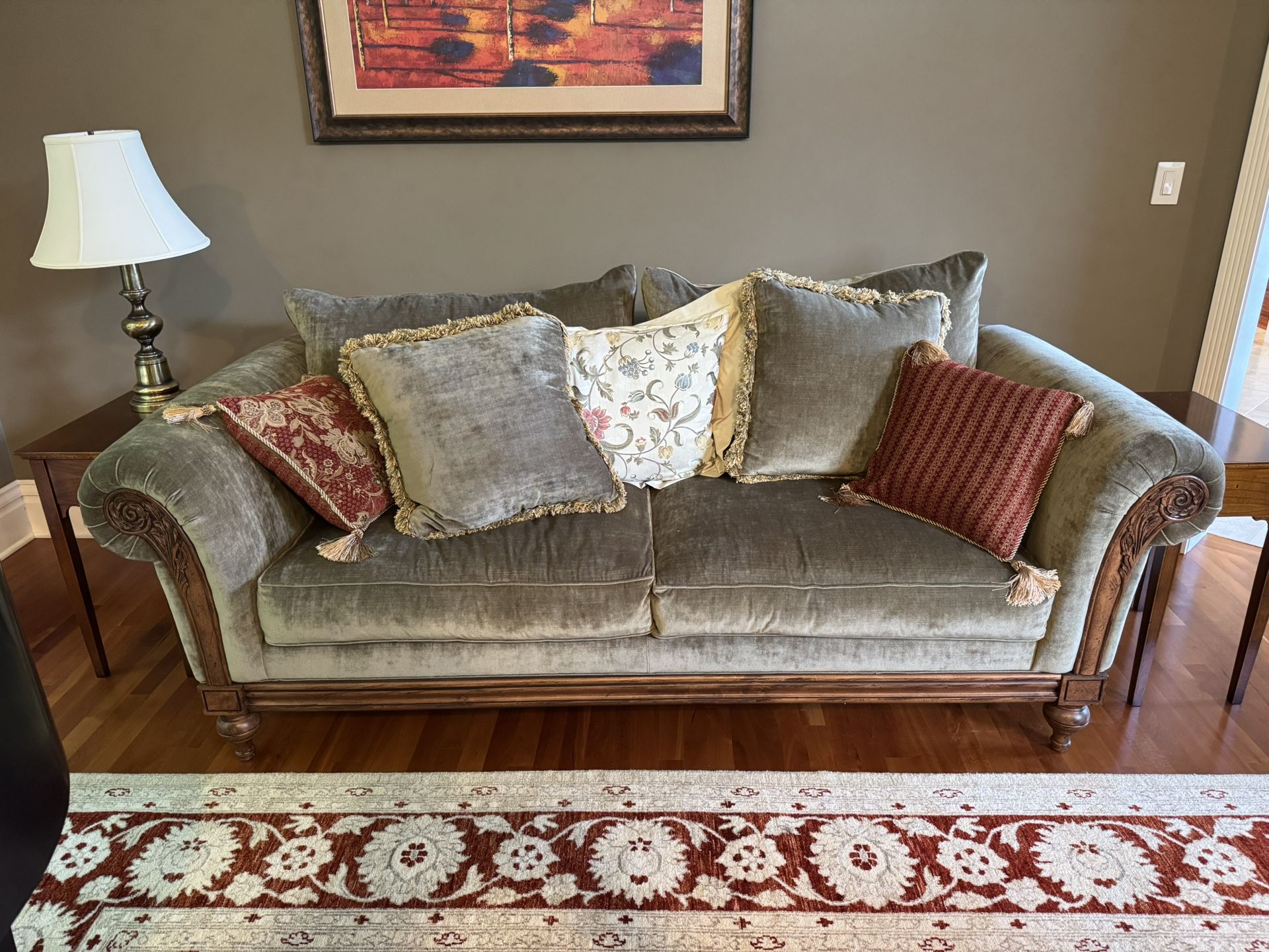 A Classic Sofa From Ethan Ellen