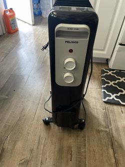 Pelonis 1,500-watt Oil Filled Radiant Electric Space Heater