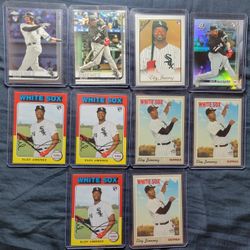 2019 Topps Baseball ELOY JIMENEZ RC Rookie Lot Heritage 516, Archives 171, Chrome 202, Update US243, Gallery 147, Bowman Platinum 74