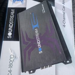 Sound Stream New Nuevo 4 channel amp