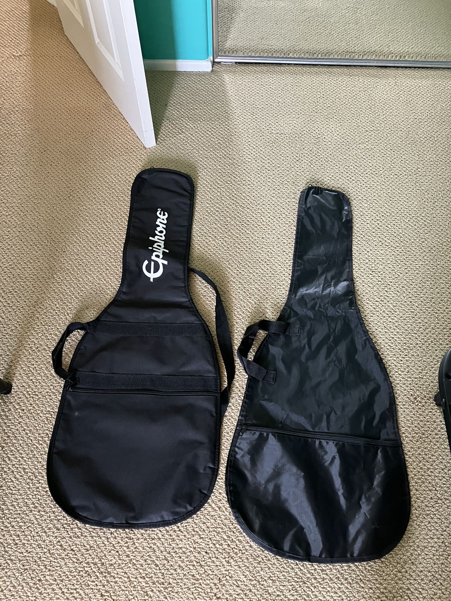 New Guitar Cases Left $10 Right $5
