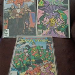 3 DC MARVEL START TRACK COMIC BOOKS ~ PLASTIC COVERED