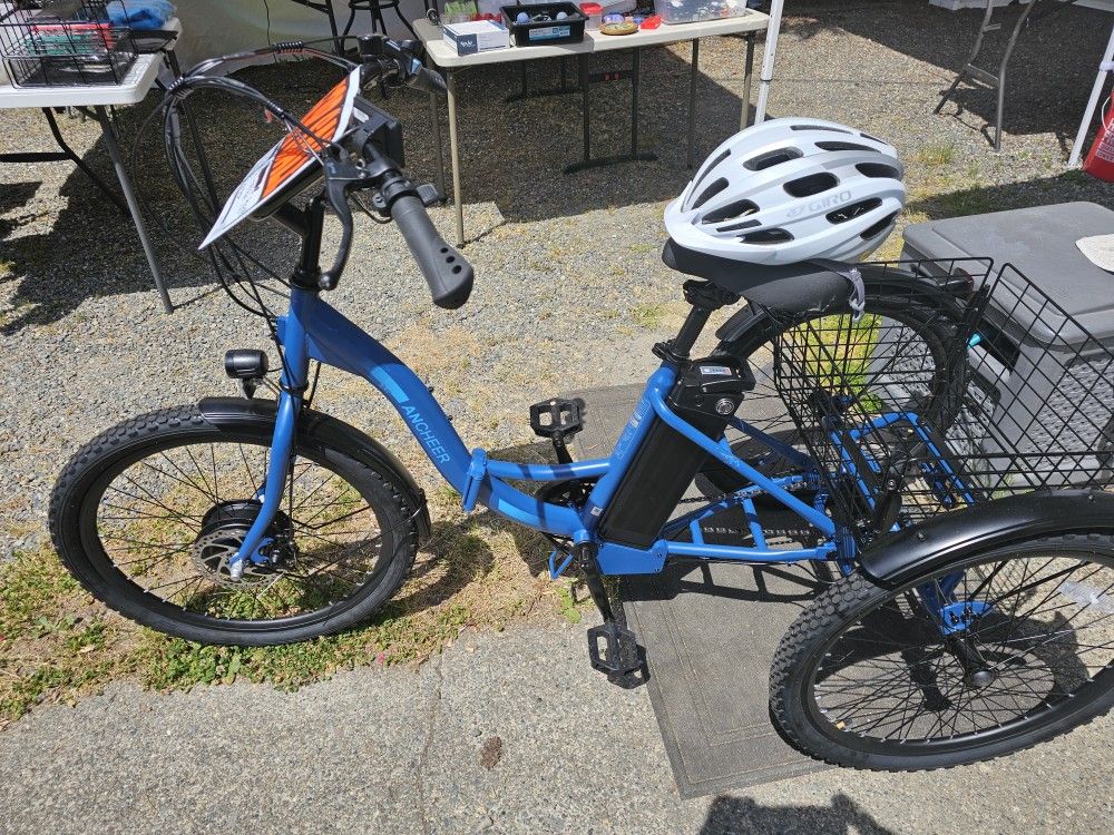 24 Inch Folding Electric Tricycle