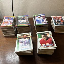 Assorted Baseball and Football Cards