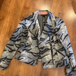 White House Black Market Tiger Jacket Shipping Available 