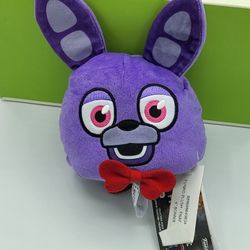 FNAF Bonnie Plush VAULTED 4" Reversible Plush Head Funko Plushie 