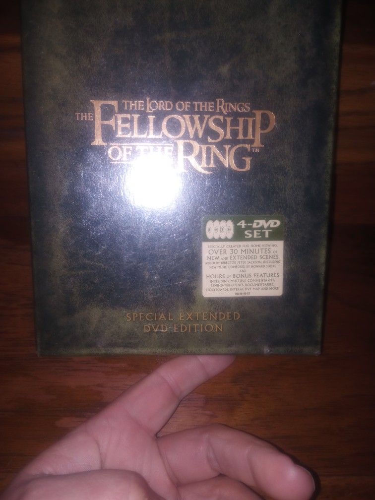 The Fellowship Of The Ring ⁴dvd Set