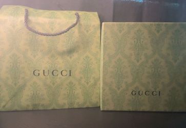 Gucci Gift Bag and Box Set