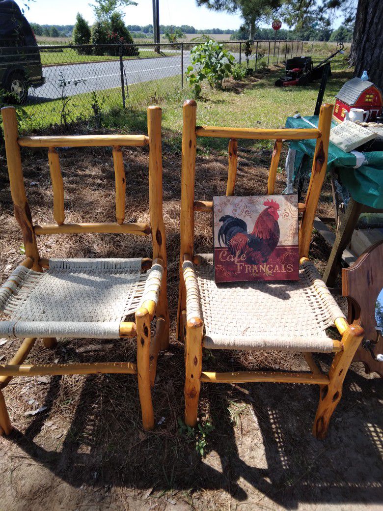 Diamond Willow  Chairs $40 EACH
