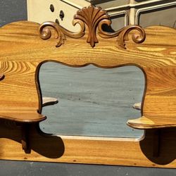 Antique Framed Mirror 