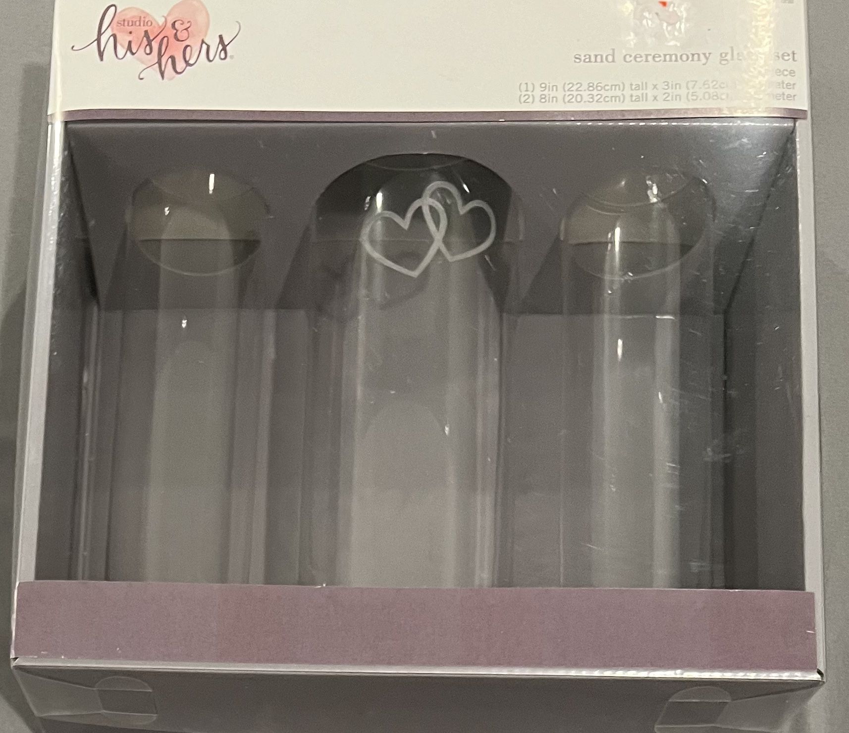 3pc - Sand Ceremony 💍Glass Set
