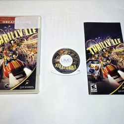 Thrillville Sony PSP Game Complete (Case, Manual & Game) Tested CIB