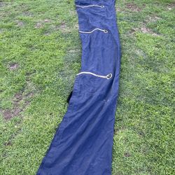 Sailboat Mainsail Cover with Lazy Jack Slots - 15.5 ft