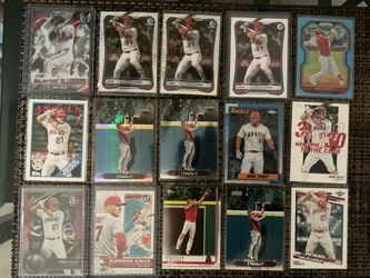 Mike trout 48 card lot