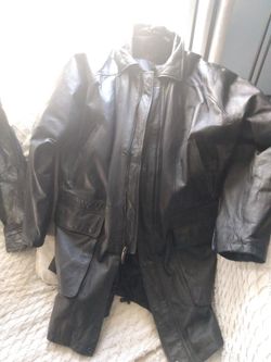 Long Leather Jacket
