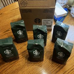 Starbucks Cafe Mocha Espresso Style Coffee $20/case Six 11oz Bags Per Case $20 Each
