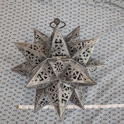 Metal Moravian Styled Star