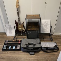 Squier 40th Anniversary Stratocaster Bundle