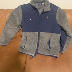 Ralph Lauren Polo Fleece Shearling Jacket 