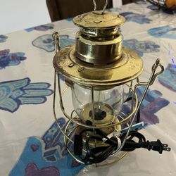 Very Old Lamp To Walk In The Street With That