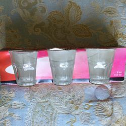 NEW Tumblers Set of 3 Cups Glassware 5 Oz Ounces Drinks Custom Glass Plastic Starbucks Stainless Steel Coffee Tea Cocktails Mugs Alcohol Mixer