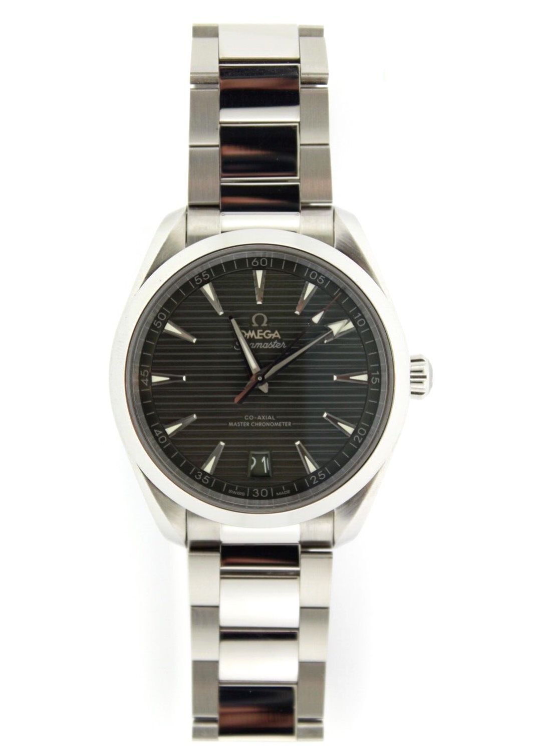 Omega master co-axial 8900 - Chronometer, Aqua Tera, Green Dial, Men's watch