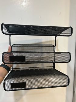 3 tier desk organizer
