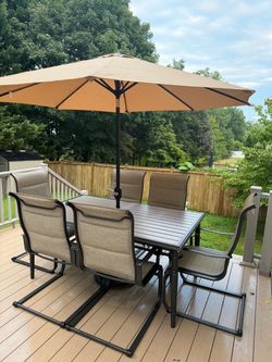 Patio furniture set