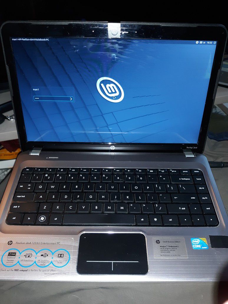 Hp Laptop Nice Quality With Linux Mint Fresh Install More Secure Than Windows
