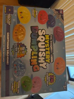 Squishy dumpling sealed , 24 minis