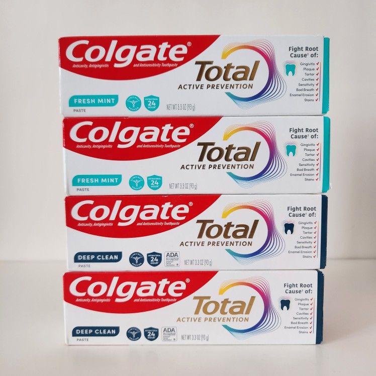 4 Colgate Toothpaste 3.3oz