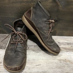 Chaco Montrose Men’s Java Chukkas Brow. Leather Boots Size 8.5