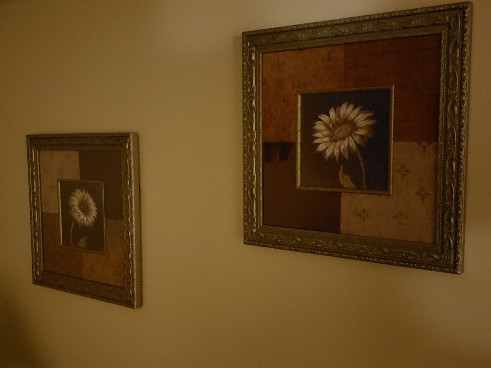 💥Set Of 2️⃣ Matching Sunflower Frames💥